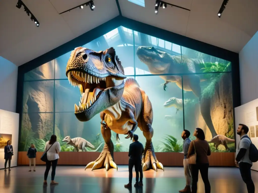 Adultos maravillados por un T