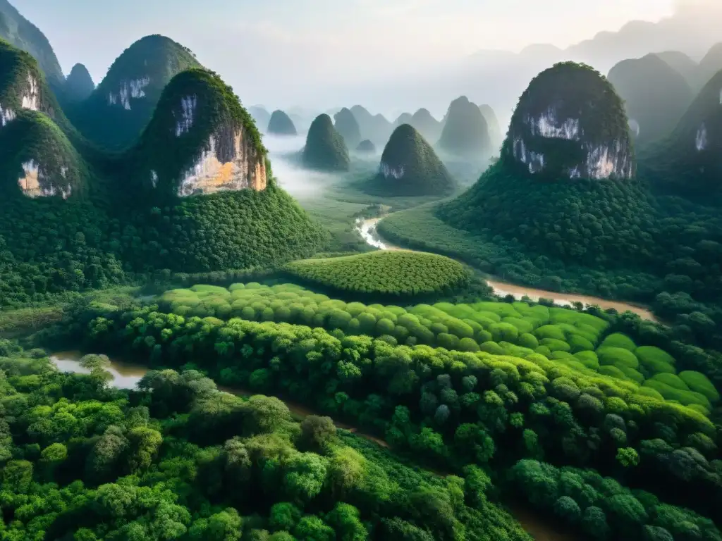 Explora los misterios de Phong Nha Ke Bang: cuevas y bosques en Vietnam Explora las cuevas prehistóricas de Vietnam en la intrincada red de Phong Nha-Ke Bang