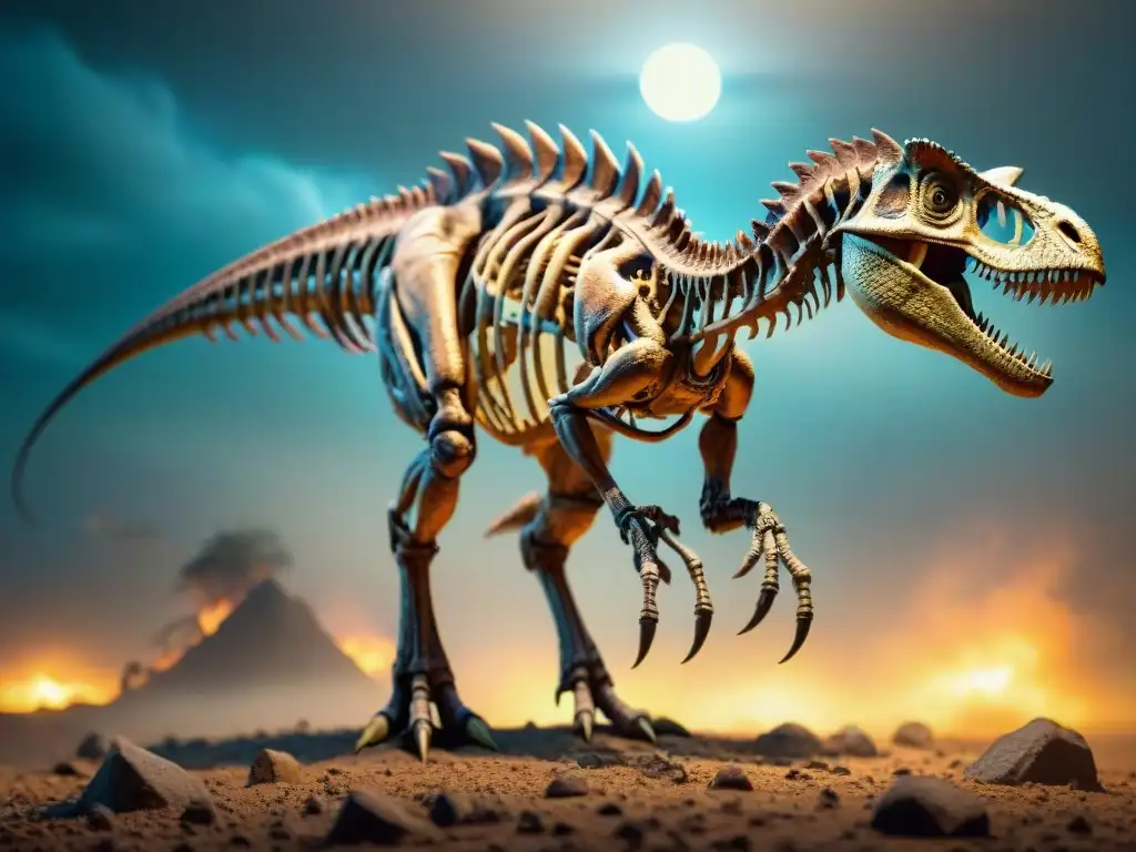 Comparación esquelética: Velociraptor vs Triceratops Comparación detallada de estructuras óseas de dinosaurios bípedos y cuadrúpedos