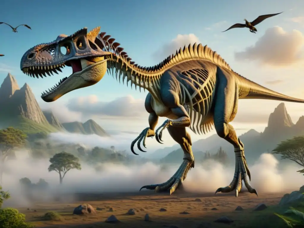 Comparación evolutiva: Dinosaurios a aves voladoras Detalle anatómico de la evolución del vuelo en dinosaurios: adaptaciones clave que llevaron de dinosaurios terrestres a aves en vuelo