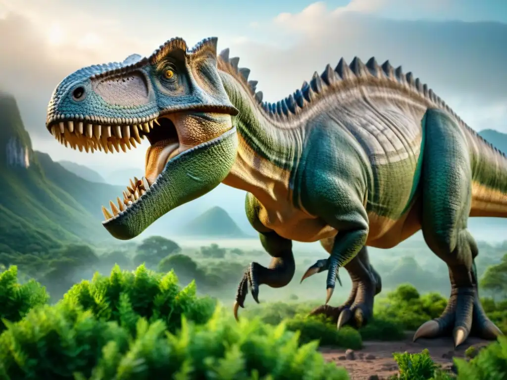 Fósil de dinosaurio: textura detallada en escala Detalles de la textura de la piel de un fósil de dinosaurio, destacando la adaptación de dinosaurios a cambios climáticos