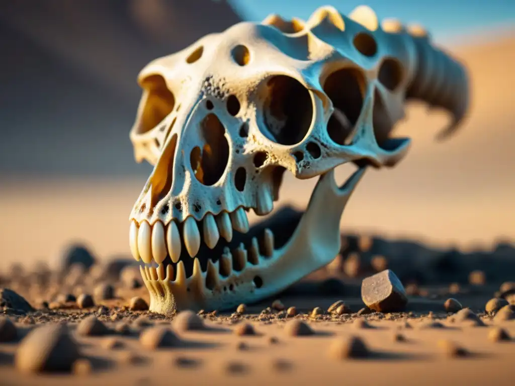 Detalles impactantes de cráneo de T Descubre la emoción de la excavación de fósiles raros de dinosaurios en el desierto por un paleontólogo
