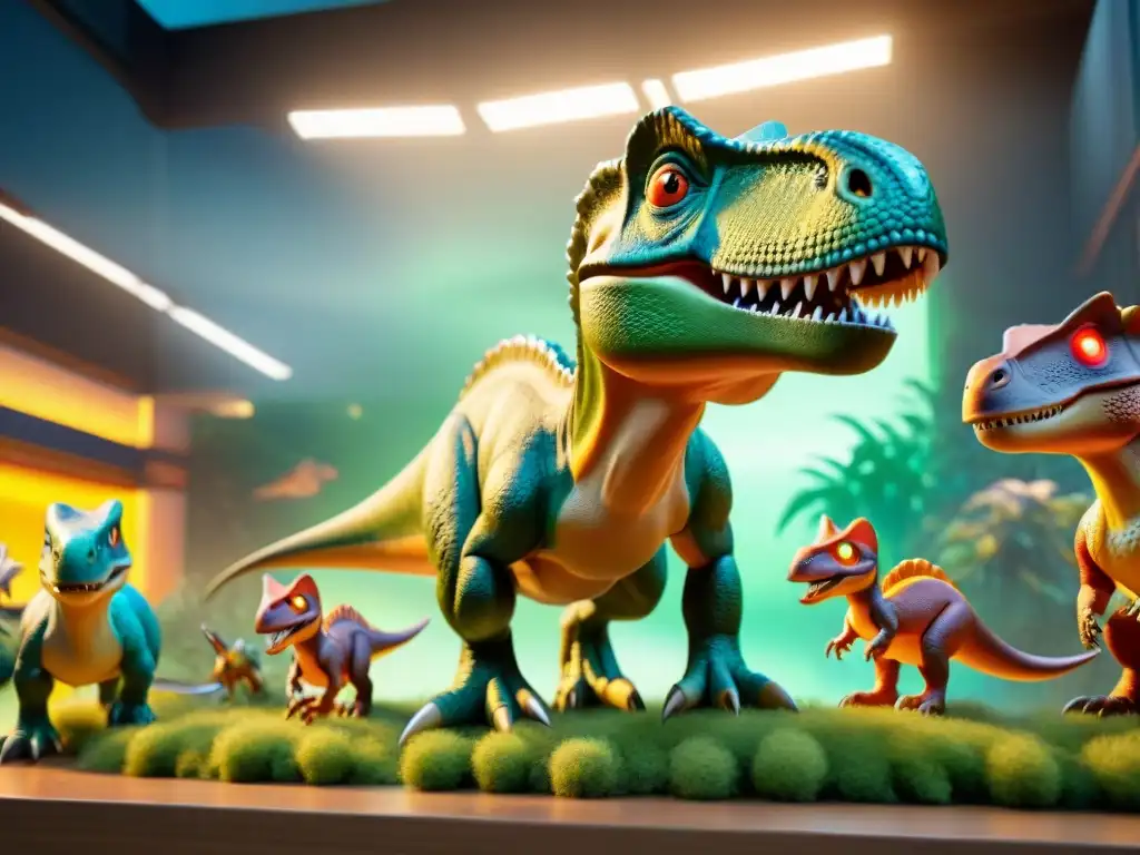 Descubre la emoción de los niños al explorar los juguetes dinosaurios en lanzamientos exclusivos