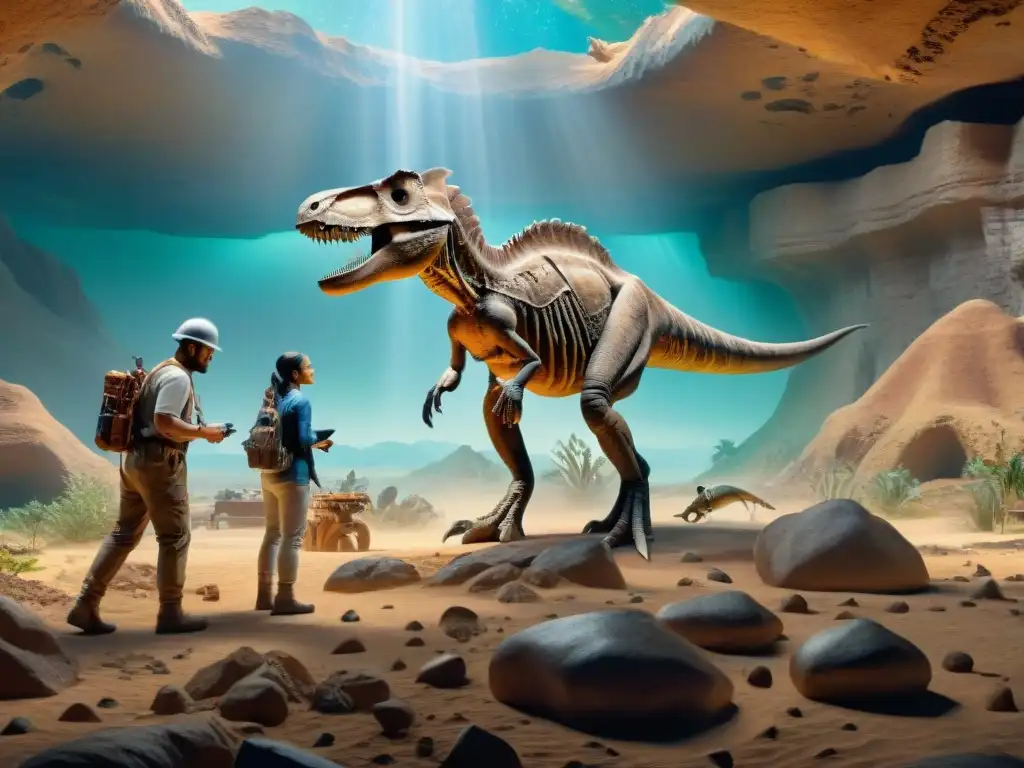 Equipo de paleontólogos y tecnología avanzada reconstruyen ecosistema prehistórico