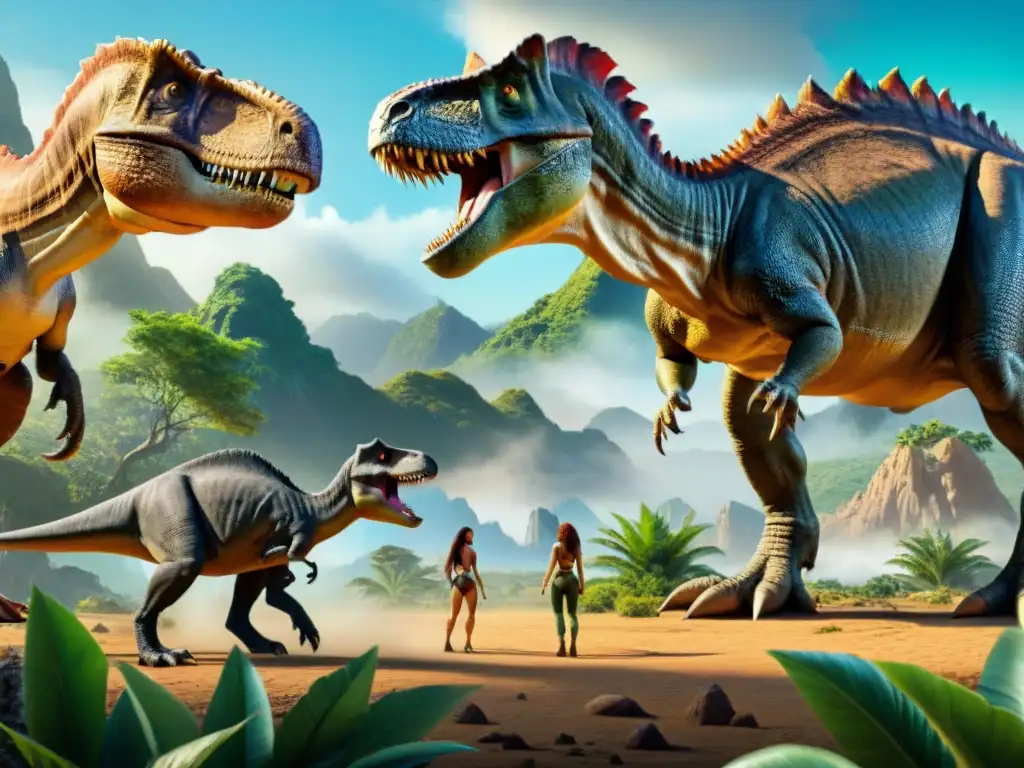 Evolución del cine: Humanos y dinosaurios a través de los años La evolución en la intersección humanos dinosaurios cine: clásico vs moderno
